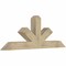 Ekena Millwork Saratoga Rough Sawn Timber Gable Bracket, Douglas Fir, 72"W x 27"H x 6"D x 6"F, 9/12 Pitch GBW072X27X0606SAR00RDF - alternate 5